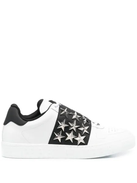 Philipp Plein кеды с заклепками, белый
