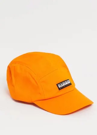 Оранжевая кепка Napapijri Kualoa-Оранжевый цвет