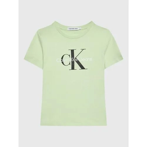 Футболка Calvin Klein Jeans, размер 6Y [METY], зеленый