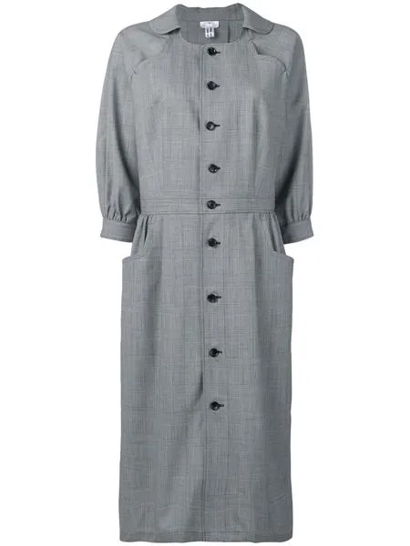 Comme Des Garçons Comme Des Garçons платье-рубашка в клетку