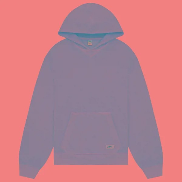 Женская толстовка Reebok Classics Natural Dye Fleece Hoodie розовый, Размер S