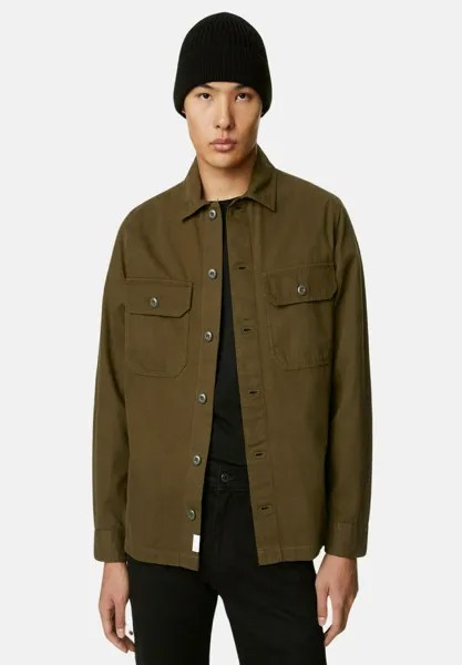 Рубашка Pure Cotton Overshirt Marks & Spencer, бронза