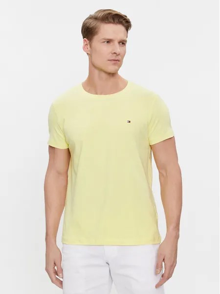 Футболка узкого кроя Tommy Hilfiger, желтый