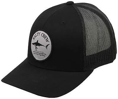 Кепка Salty Crew Bruce Retro Trucker, черная, новинка