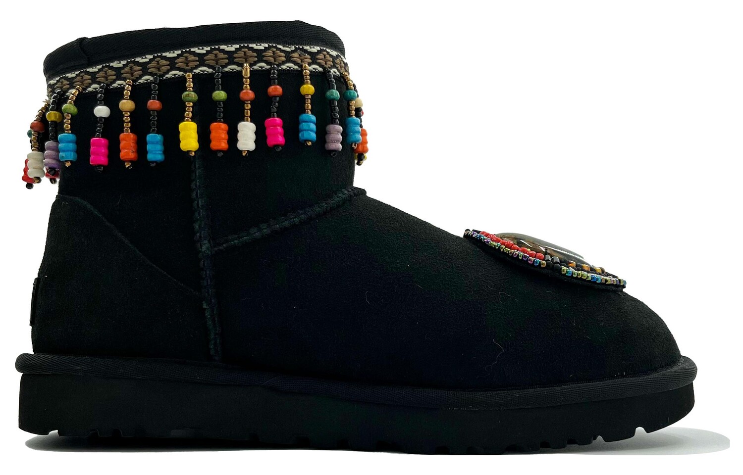 CLASSIC MINI Зимние ботинки женские черные Ugg