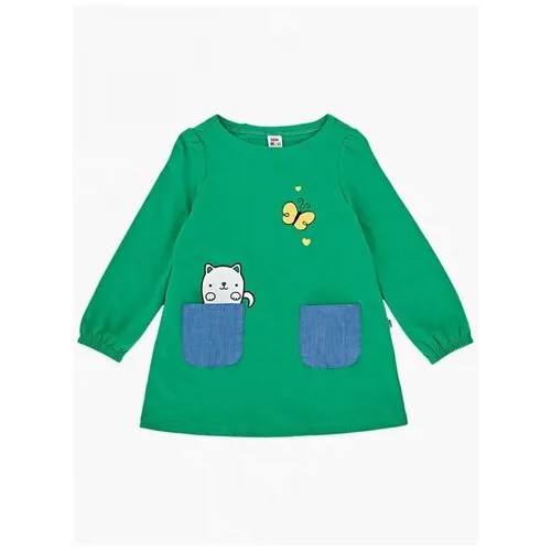 Платье Mini Maxi, модель 2344, цвет зеленый, размер 80
