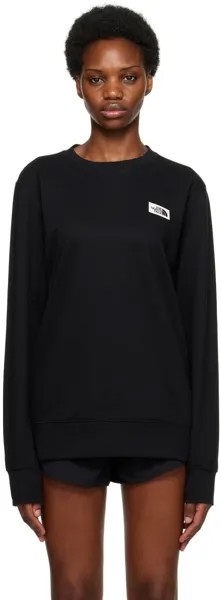 Черный свитшот с нашивкой Heritage The North Face