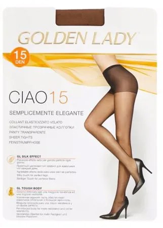 Колготки Golden Lady Ciao 15 den, размер 3-M, daino (бежевый)