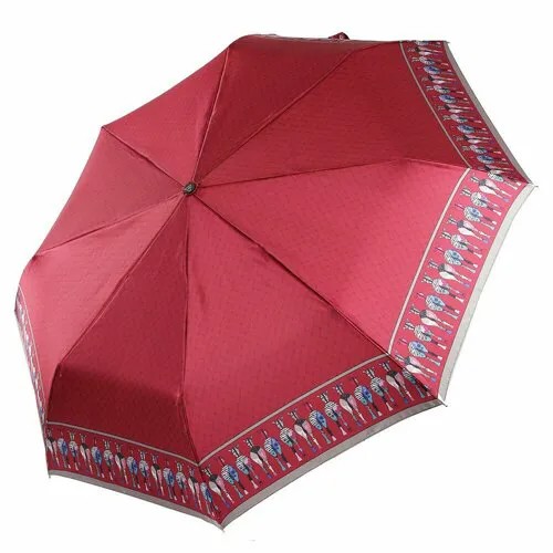 Зонт FABRETTI, бордовый, красный