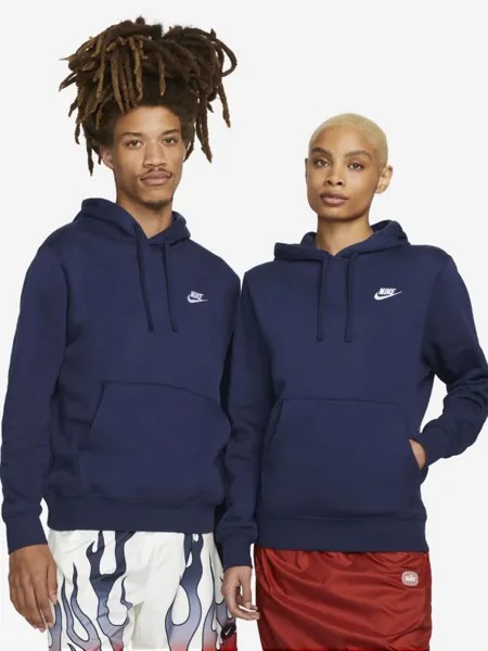 Толстовка мужская Nike Nike Sportswear Club Fleece, Синий