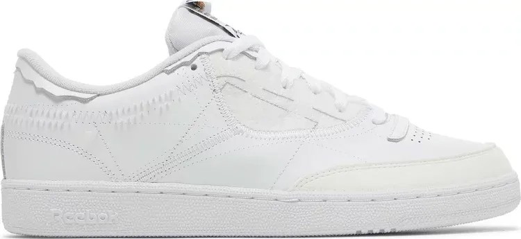 Кроссовки maison margiela x club c 'memory of - white' Reebok, белый