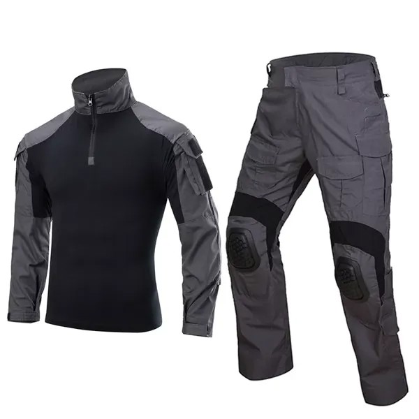 Комплект военной униформы для стрельбы, камуфляжная рубашка G3, боевые брюки-карго с наколенниками, одежда для страйкбола и пейнтбола, 2020