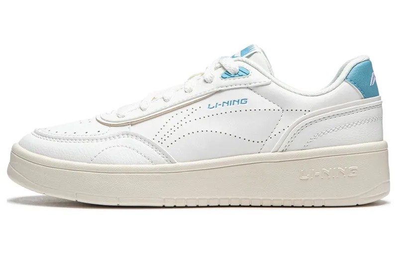 Кроссовки LINING Su Su Skateboarding Shoes Women's Low-top White, белый