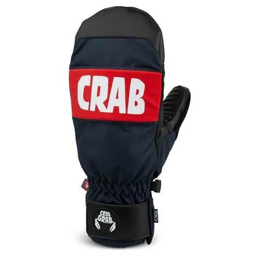 Варежки CRAB GRAB, синий, красный