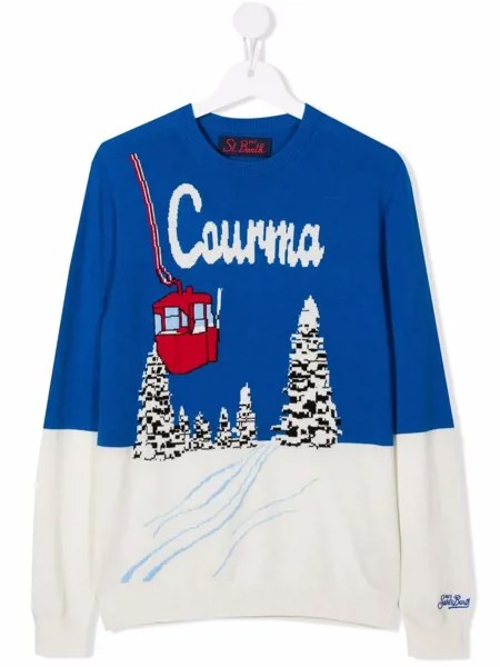 MC2 Saint Barth Kids джемпер в стиле колор-блок