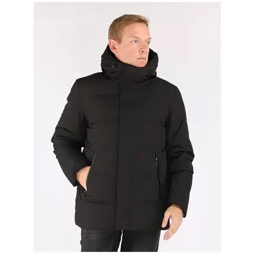 Зимняя мужская куртка A passion play, S67240, цвет черный, размер 56