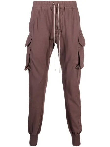 Спортивные брюки Mastodon Cut из органического хлопка Rick Owens DRKSHDW, розовый