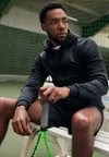 Свитер на молнии MIHON TRACKTOP Sergio Tacchini, черный