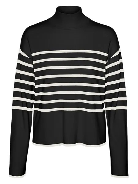 Пуловер Vero Moda, цвет schwarz/creme