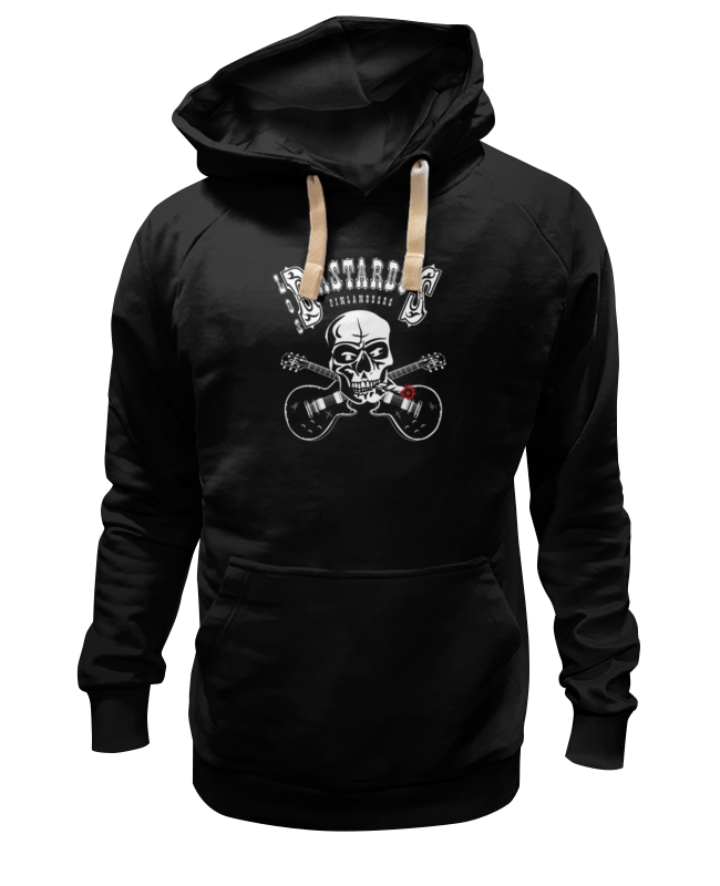 Худи Printio Los bastardos finlandeses черное 3XL