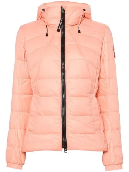 Canada Goose пуховик Abbott Hoody, оранжевый