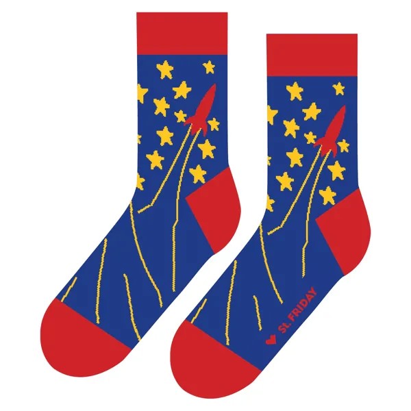 Носки мужские St. Friday Socks 637-15 разноцветные 42-46