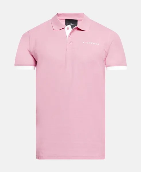 Рубашка поло John Richmond, розовый