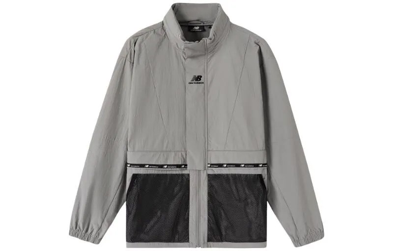 Куртка унисекс серая New Balance, серый
