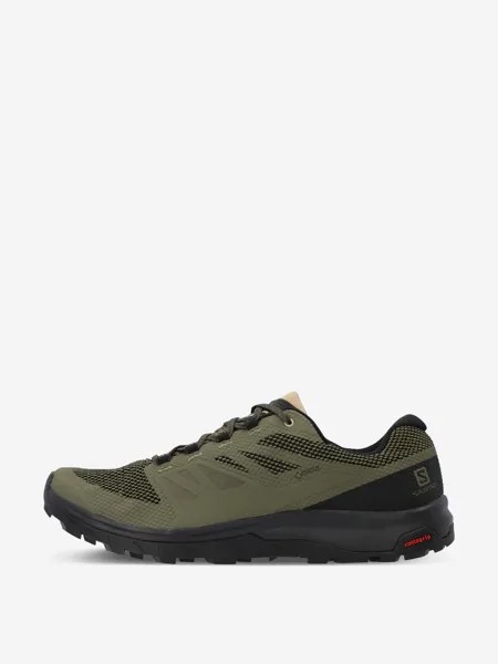 Полуботинки мужские Salomon Outline GTX, Зеленый