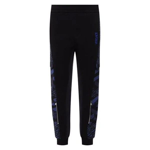 Хлопковые джоггеры Versace