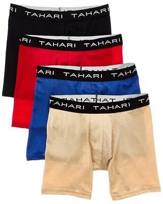 Мужские трусы-боксеры Tahari 4Pk Essential S