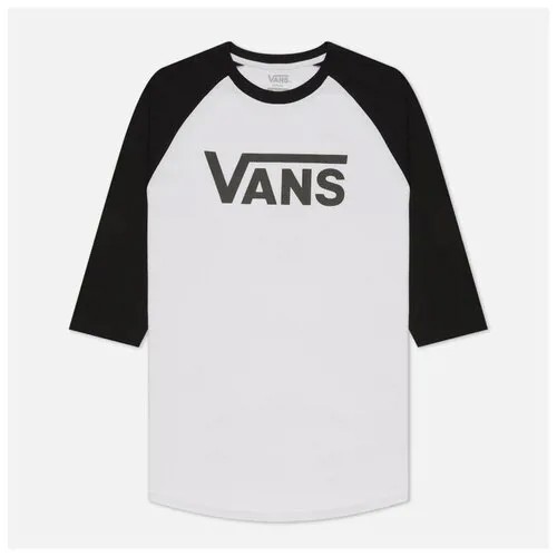 Лонгслив VANS, хлопок, размер S, белый