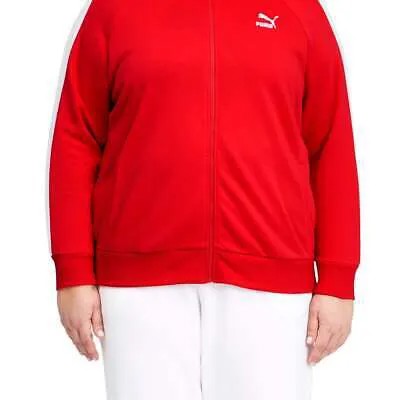 Спортивная куртка Puma Iconic T7 Plus Женская красная повседневная спортивная верхняя одежда 531853-23