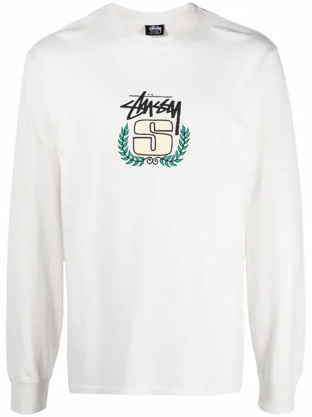 Stussy толстовка с логотипом