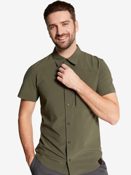 Рубашка с коротким рукавом мужская Northland, Зеленый
