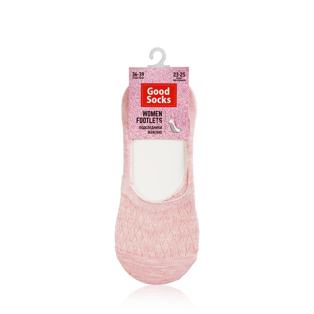 Следки женские Good Socks розовые 23-25