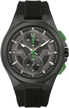 Японские наручные  мужские часы Bulova 98B381. Коллекция Maquina