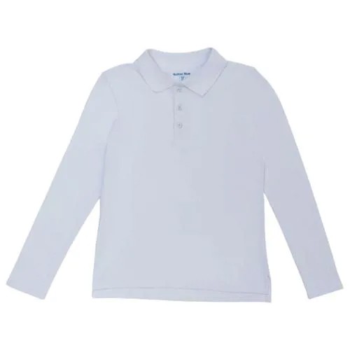 Синее поло с длинным рукавом BUTTON BLUE модель 220BBBS14011000 размер 164*80*66