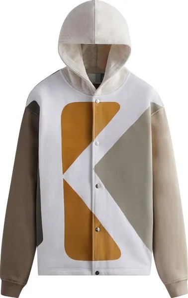 Куртка Kith Initial K Hooded Coaches Jacket 'Ashlar', разноцветный