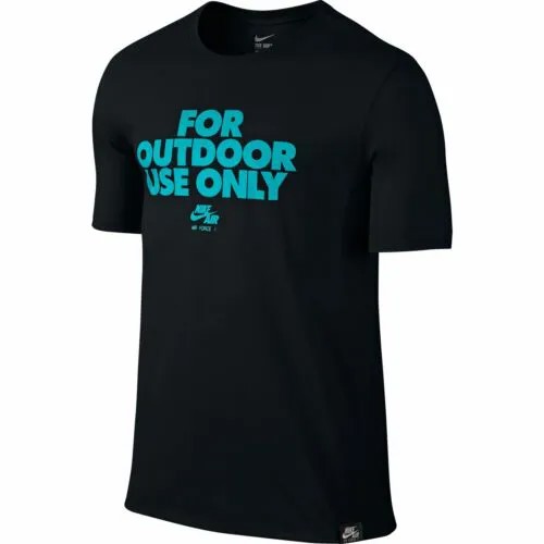 Мужская спортивная футболка Nike Outdoor Style Only черная/синяя 778424-010