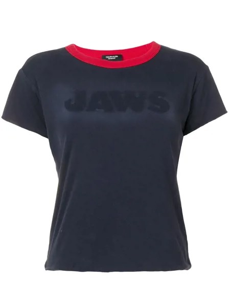Calvin Klein 205W39nyc двусторонняя укороченная футболка Jaws