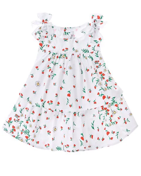 Платье с цветочным принтом в комплекте с шортиками Aletta детское