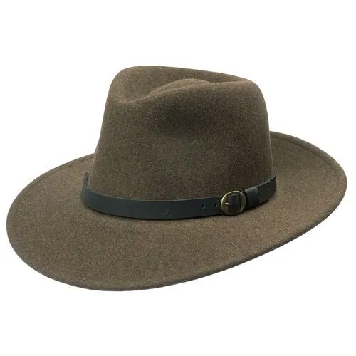 Шляпа Bailey, размер 57, коричневый