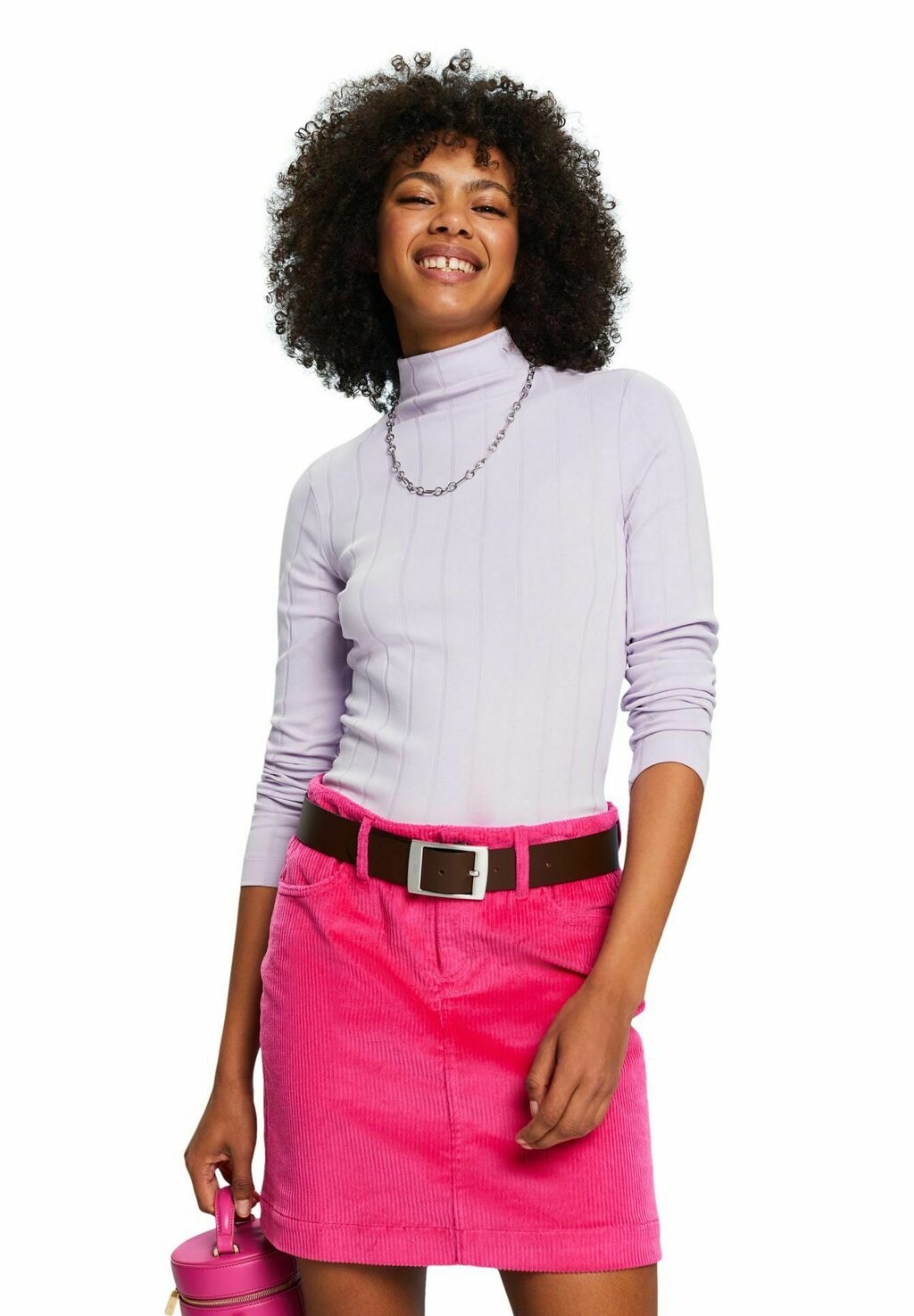 Рубашка с длинным рукавом Esprit, цвет lavender new