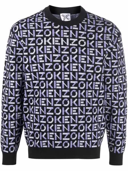 Kenzo джемпер с логотипом