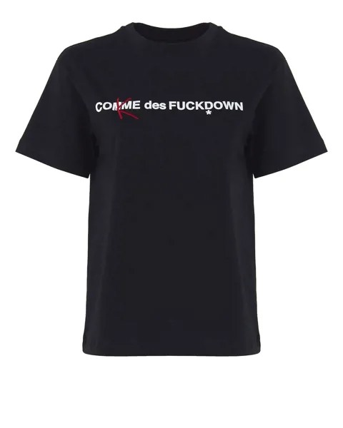 Хлопковая футболка COMME des FUCKDOWN