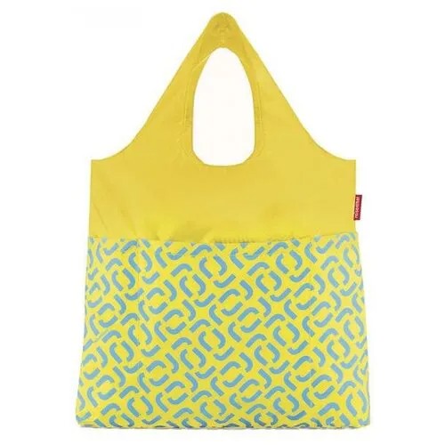 Сумка складная Reisenthel Mini maxi shopper plus signature lemon AV2030