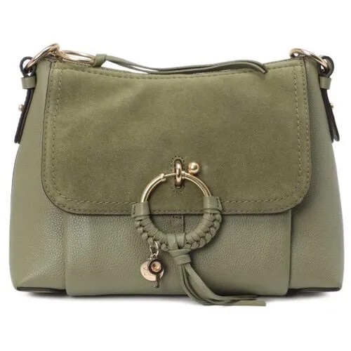 Сумка See By Chloe S17US910 бежево-серый