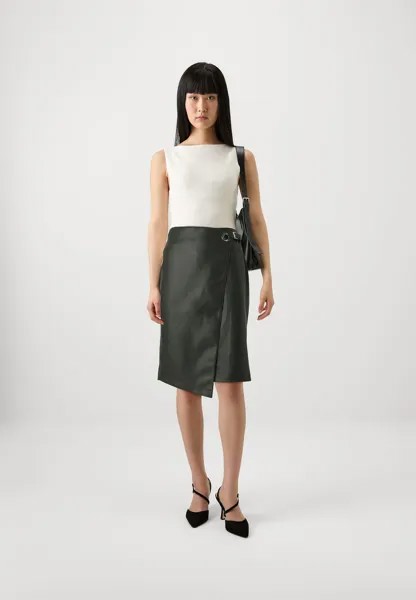Юбка с рюшами SKIRT KARL LAGERFELD, черный