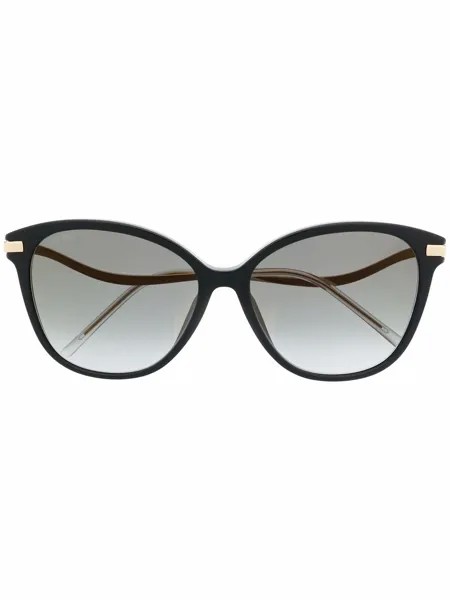Jimmy Choo Eyewear солнцезащитные очки в оправе 'кошачий глаз'